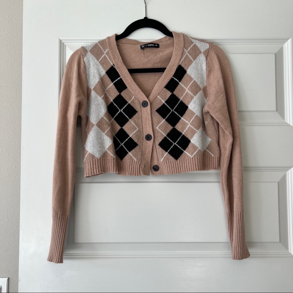 Preppy Crop Sweater